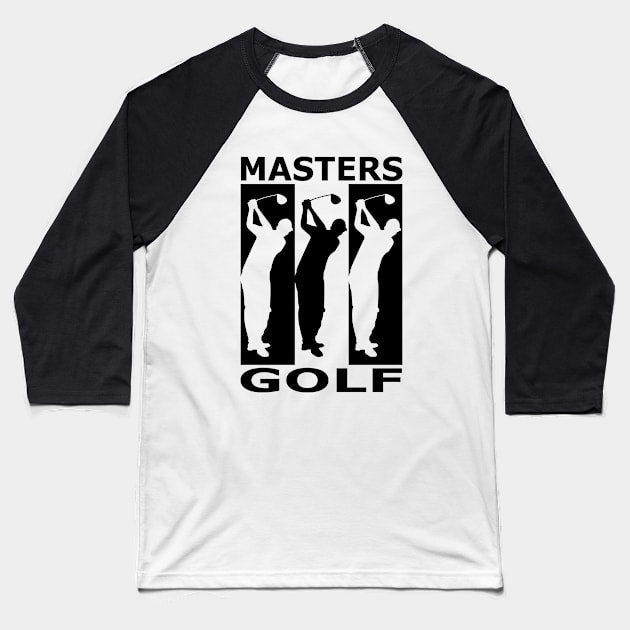 MASTERS GOLF Baseball T-Shirt by canzyartstudio